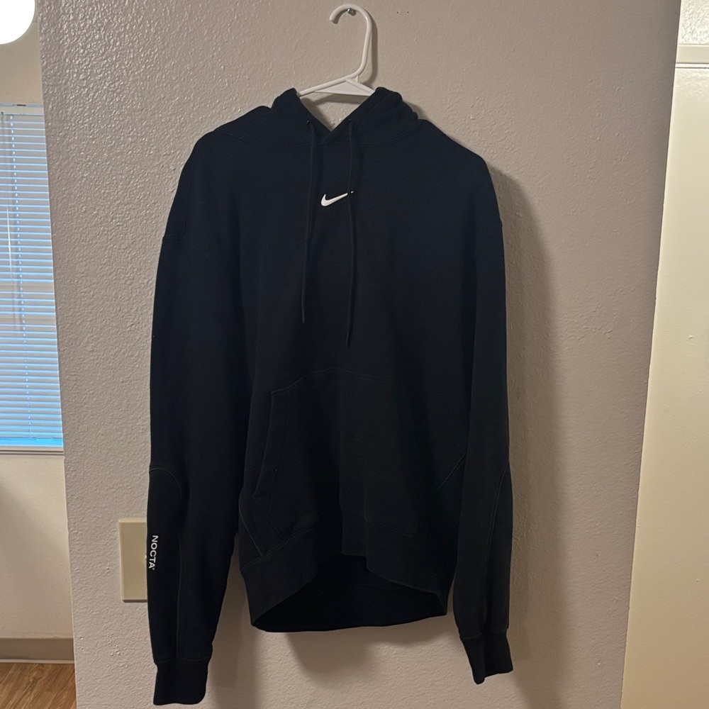 Nike/Nocta Black Pullover with White Swoosh